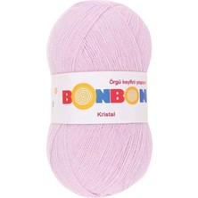 1 Adet Kristal El Örgü Lif Ipi Açık Lila 98332