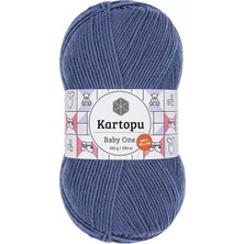 Kapamarka Baby One Tüylenmeyen El Örgü Ipi Yünü Koyu Mavi K1533 1 Ad.