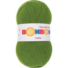 Kapamarka Kristal El Örgü Lif Ipi Çam Yeşili 98235 1 Ad.