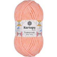 Kapamarka Yumurcak Kadife El Örgü Ipi Somon K218 1 Ad.