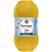 1 Adet Lotus Bikini Büstiyer Bluz Örgü Ipi  K323 Civciv Sarı