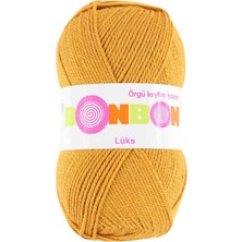 1 Adet Lüks Patik Ipi Yünü Hardal 98415