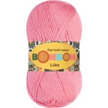 1 Adet Lüks Patik Ipi Yünü Koyu Pembe 98298