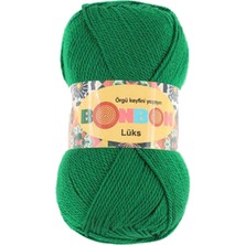 Kapamarka Lüks Patik Ipi Yünü Canlı Yeşil 98596 1 Ad.