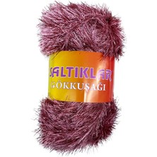 1 Adet Gökkuşağı El Örgü Ipi Yünü 28