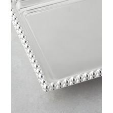 Treas Metal Tepsi 40X17 cm Silver