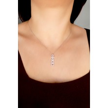 925 Ayar Gümüş 4 Element Kolye