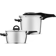 Jumbo ProCook 4+6 Lt Düdüklü Tencere Seti