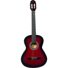 Klasik Gitar Seti Sap Ayarlı  4-4 Tamboy Kıııf Askı Kapo  Sticker Pena Penalık Silme Bezi L Anahtarı