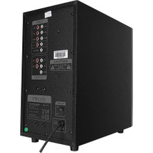 Mikado MD-672BT 5+1 120W USB Sd Fm Bt Speaker Siya