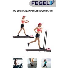 FG-380 2025 Katlanabilir Yürüme ve Koşu Bandı – Uzaktan Kumandalı, 8 Km Hız ,120 kg Taşıma Kapasite