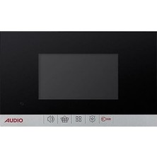 Audio 4,3 Inç Şube 001181 Siyah Butonlu Kapak Dahil