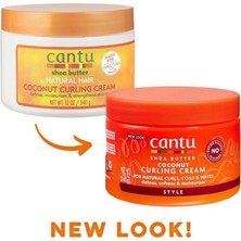 Cantu Hindistancevizli Bukle Yapıcı Saç Kremi 340G
