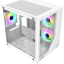 Strong Shadow White 3x 120MM Argb Matx Gaming Bilgisayar Kasası (Powersız)