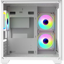 Strong Shadow White 3x 120MM Argb Matx Gaming Bilgisayar Kasası (Powersız)