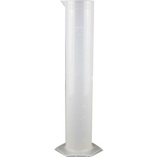Creatorally Ölçüm Silindiri Düz Plastik 250ML Büyük Kapasiteli Şeffaf Ölçekli Deney Aracı 250ML (Yurt Dışından)