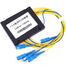 Creatorally Plc Fiber Ayırıcı Tek Modlu Düşük Ekleme Kaybı 1x4 Sc/upc Arayüzü Ev Kablolaması Için (Yurt Dışından)