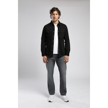 Worner 1 Erkek %100 Pamuk Jean Gömlek