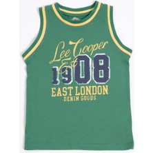 Lee Cooper Summers Erkek Çocuk %100 Pamuk Atlet Yeşil