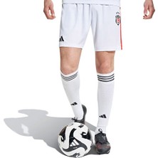 adidas Beşiktaş JK 25/26 Erkek Beyaz İç Saha Futbol Şortu.-