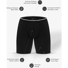 Donkshot Uzun Paçalı Likralı Erkek Boxer 1004-Sporcu Boxer