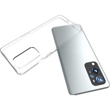 Maks Technology One Plus 9 Pro Kılıf Mkst Süper Silikon Kapak-Renksiz