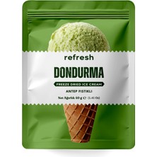 Refresh Chips Freeze Dry Antep Fıstıklı Dondurma - Dondurularak Kurutulmuş Dondurma - 30GR