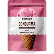 Refresh Chips Freeze Dry Çilekli Dondurma - Dondurularak Kurutulmuş Dondurma - 30GR