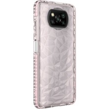 Maks Technology Poco X3 Kılıf Mkst Buzz Kapak-Pembe