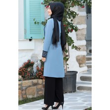 Esilanur Asya Tesettür Takım Mavi