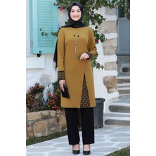 Esilanur Asya Tesettür Takım Hardal
