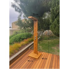 Ahşap Duş Seti
