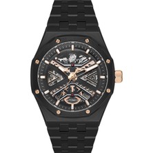 Belmond KNG1146.650 Siyah & Rose Çelik Kordon Kadın Kol Saati