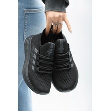 2201-AWIDOX Anatomik Tabanlı Unisex Bağcıksız Sneakers Ayakkabı - NKT02201-SIYAH-41
