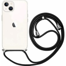 Samsung Galaxy S23 Fe (SM-S711B) ile Uyumlu Kılıf Silikon Ipli Boyundan Askılı Darbe Emici Antishock Kapak Tpu