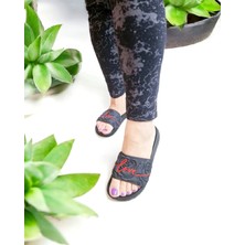 Kadın Kabartma Detaylı Rahat Taban Plaj,deniz,havuz Terliği