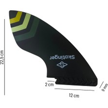 Sup Paddle Board Şişme Sörf Tahtası Renkli Fin