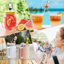Stanley Quencher Yeni Nesil Pipetli Termos Uyumlu Sızdırmaz Set + 2 Adet Pipet Tıpası Pipet Koruyucu