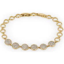 14K Altın Kaplama Çelik Bileklik