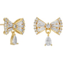 14K Altın Kaplama Çelik Küpe