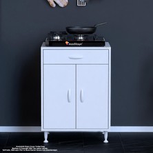 Modilayn Banyo Dolabı Set Altı Dolap Çok Amaçlı Mutfak Dolabı