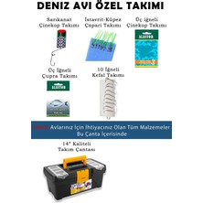 Alastor Profesyonel Deniz ve Göl Olta Takımı Seti Hazır Olta Seti Bauer Alastor