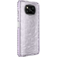 Maks Technology Poco X3 Kılıf Mkst Buzz Kapak-Mor