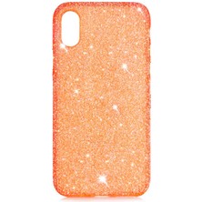 Maks Technology iPhone Xs Max 6.5 Uyumlu ​​​mkst Eni Kapak-Turuncu