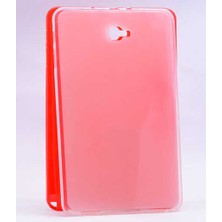 Maks Technology GalaxyTab A 10.1 2016 P580 Kılıf  Uyumlu Mkst Tablet Süper Silikon Kapak-Renksiz