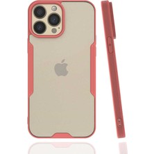 iPhone 13 Pro Max Kılıf Mbtm Parfe Kapak-Pembe