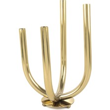 Mikasa Moor Gold 4 Kollu Şamdan 19x20x40cm