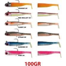 Seabor Lily Shad 12CM 100GR 2+1 Off Shore Silikon Yem