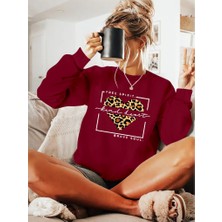 Trend Befaon Kadın Uzun Kollu Bisiklet Yaka Desenli Viskon Iki Iplik Bluz