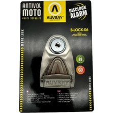 B-Lock 6 mm Alarmlı Çelik Disk Kilidi